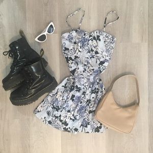 *SOLD* Express Dress Mini/Above Knee Size 4 Baby Blue